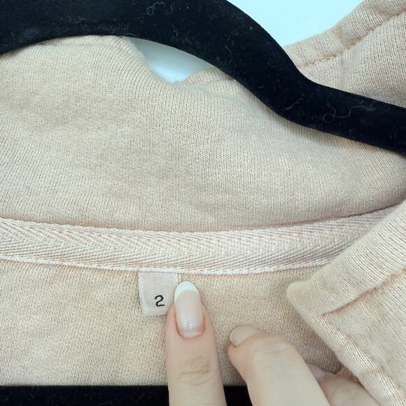 Sloppy Joe Collar Sweatshirt Tan - Picture 6 of 7